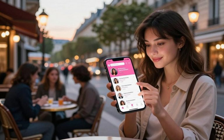 Application pour rencontrer des filles célibataires en France