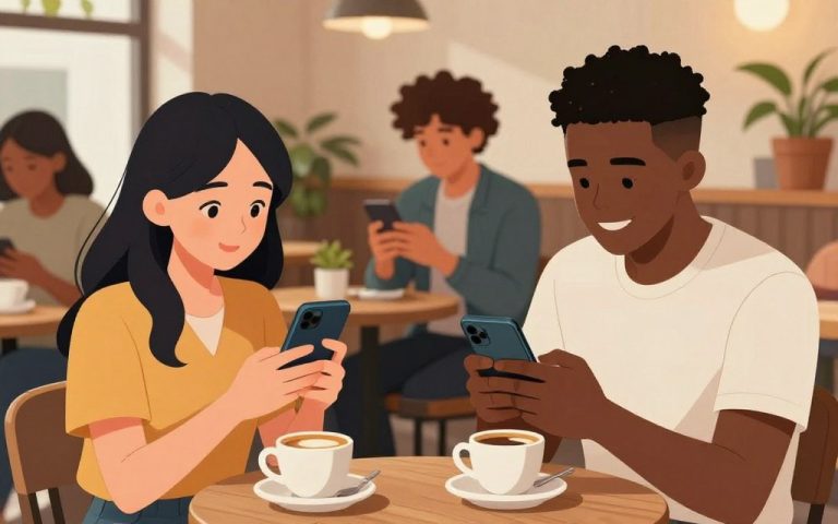 Applications pour discuter avec des célibataires